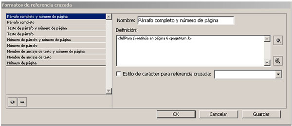 referencia cruzada